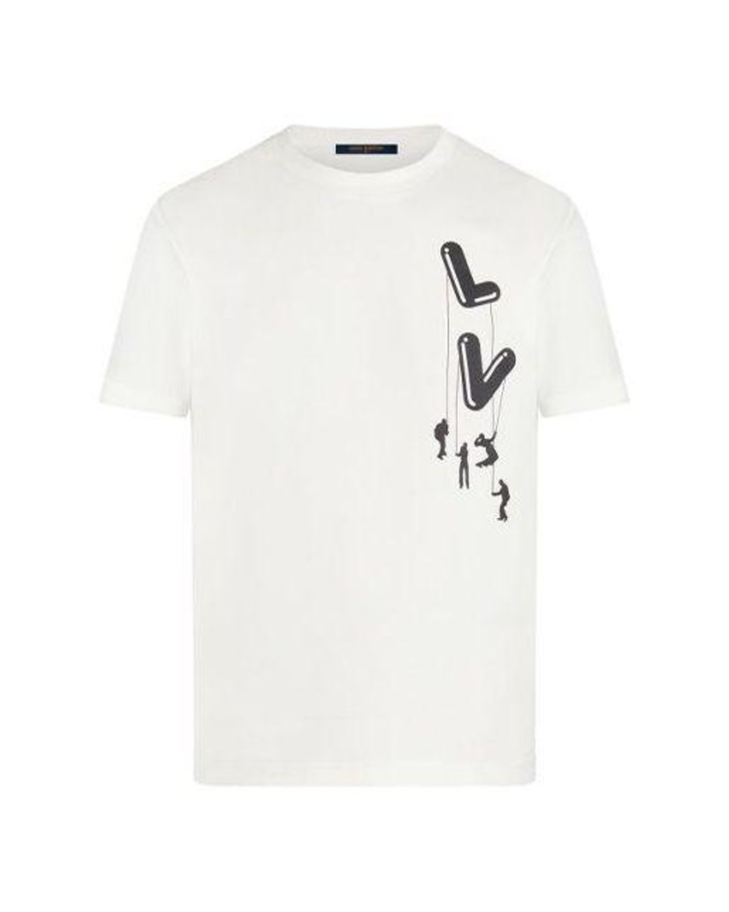 lv shirt white