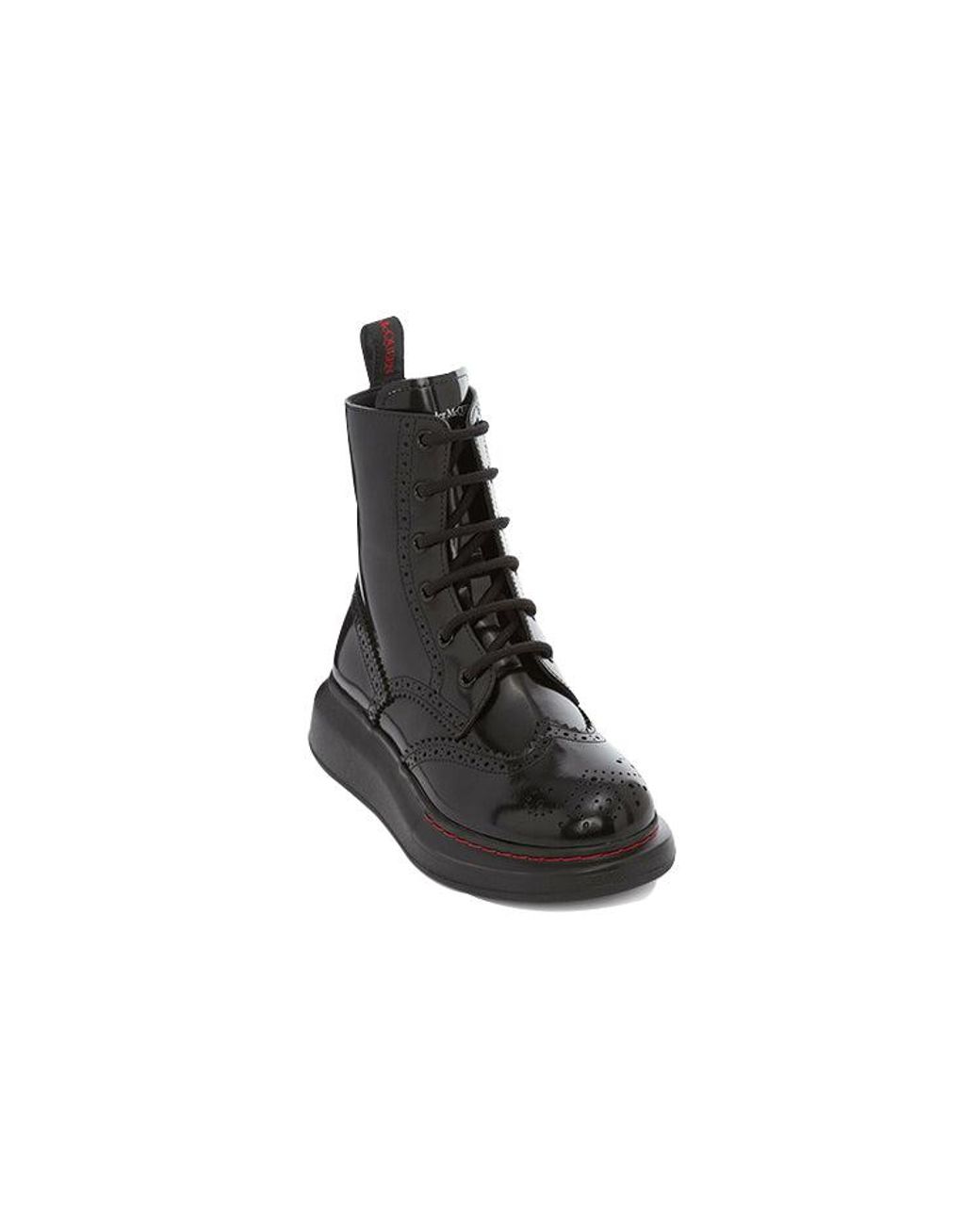 McQueen Black (Wmns) Hybrid Lace Up Boot