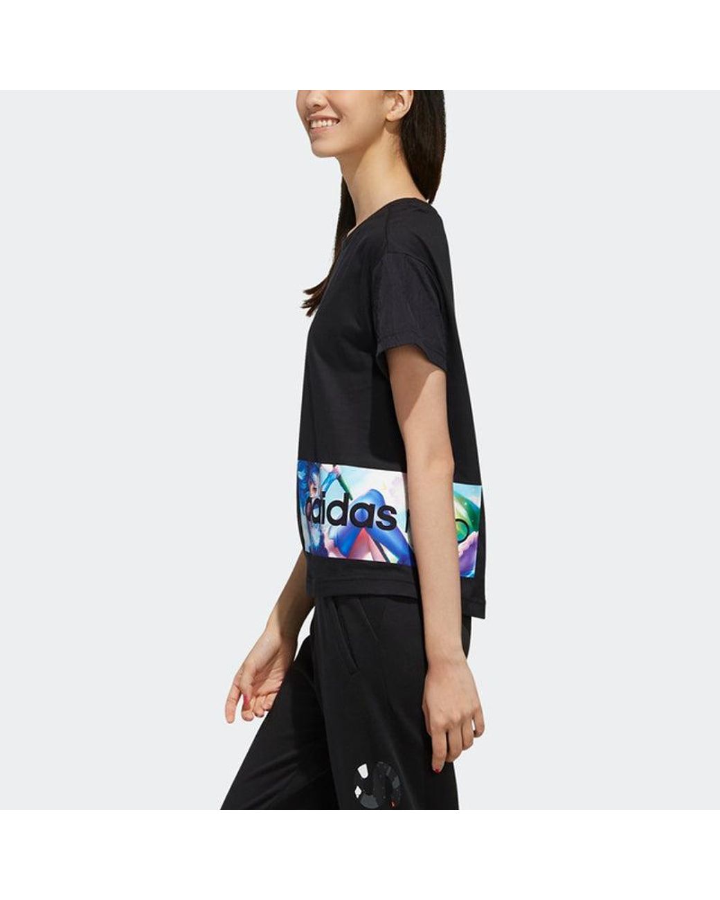 Adidas Black (Wmns) Neo X King Of Glory Tee