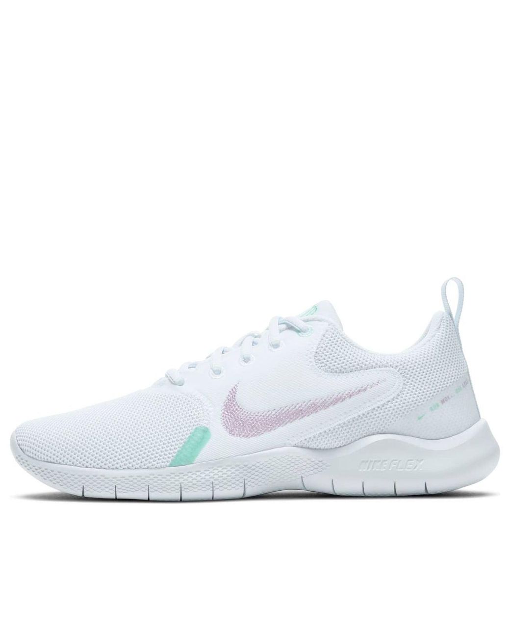 Nike White (Wmns) Flex Experience Run 10 Shock'
