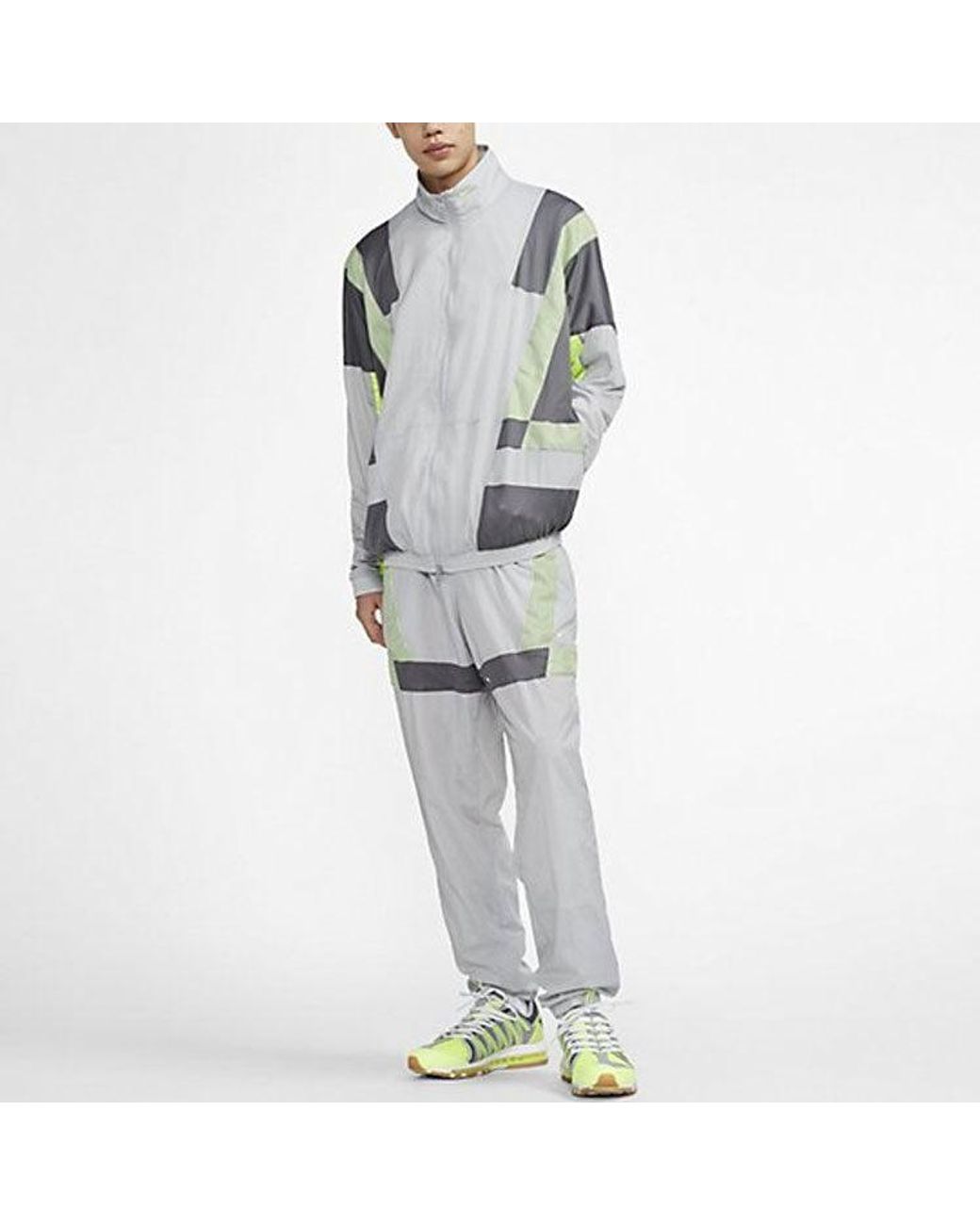 Nike Green Lab X Clot Track 'Wolf Dark Volt' for men