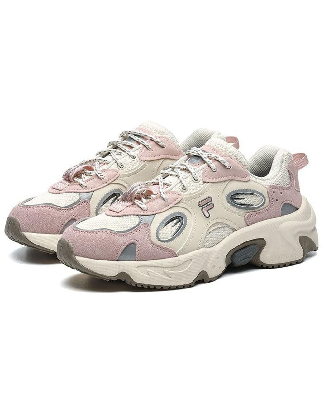 Fila White (Wmns) Raccoon Sneakers Cream'