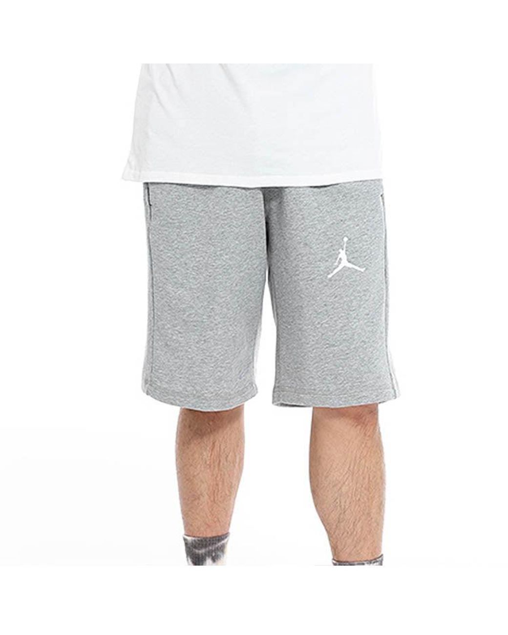 Nike Gray Casual Sports Basketball Training Breathable Shorts for men