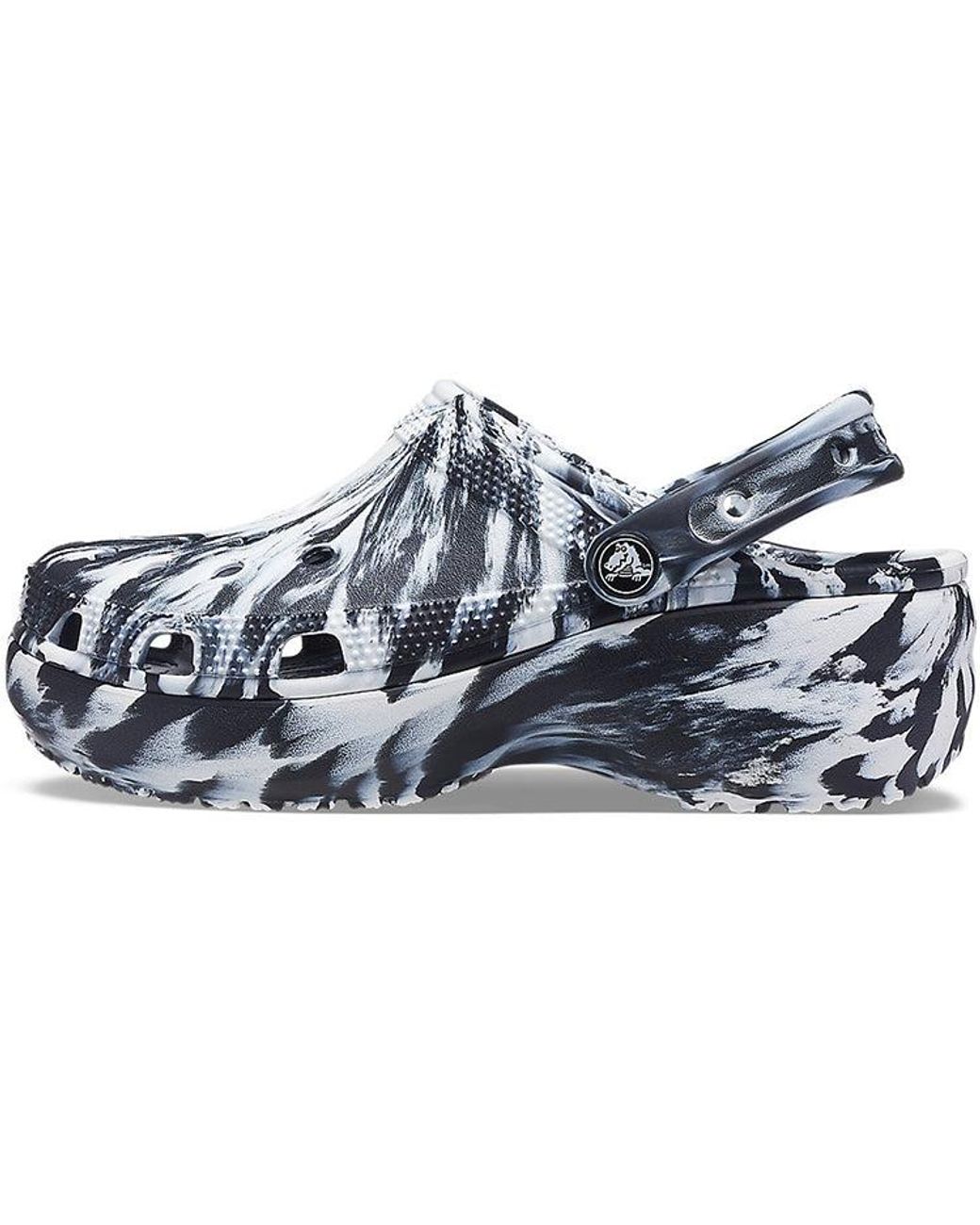 CROCSTM Blue (Wmns) Classic Platform Marbled Clog