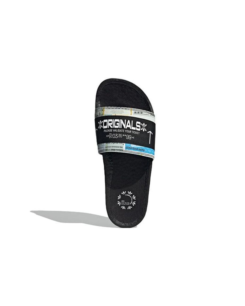 Adidas Blue Originals Adilette Casual Sports Slippers for men