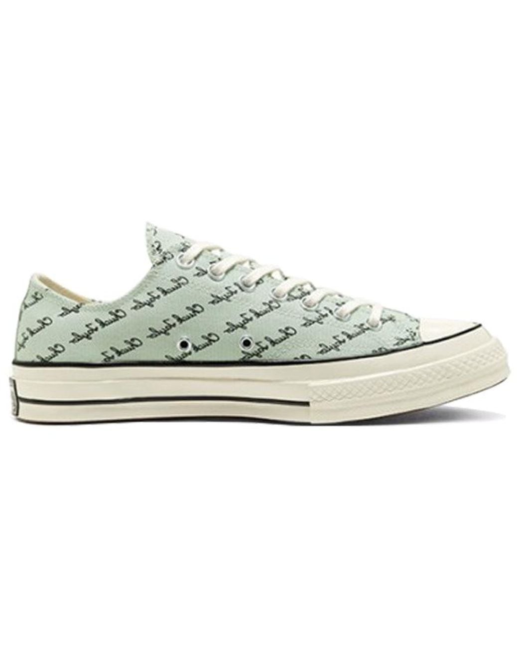 Converse White Chuck 70 Low 'Scripted Signature Print for men