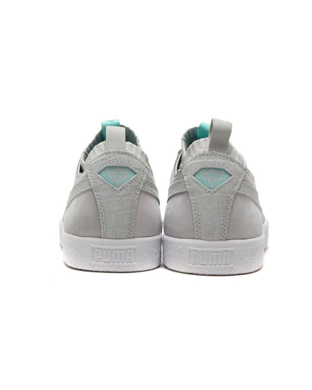 PUMA White Diamond Supply Co. X Clyde Sock Lo 'Glacier' for men