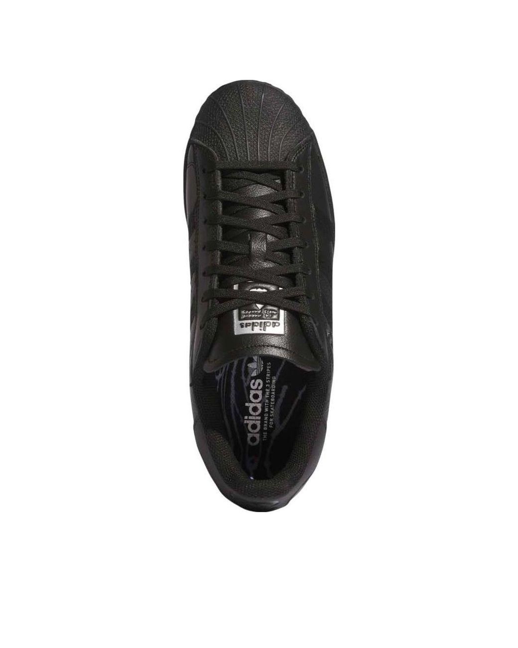 Adidas Black X Unity Superstar Adv 'Core Metallic' for men