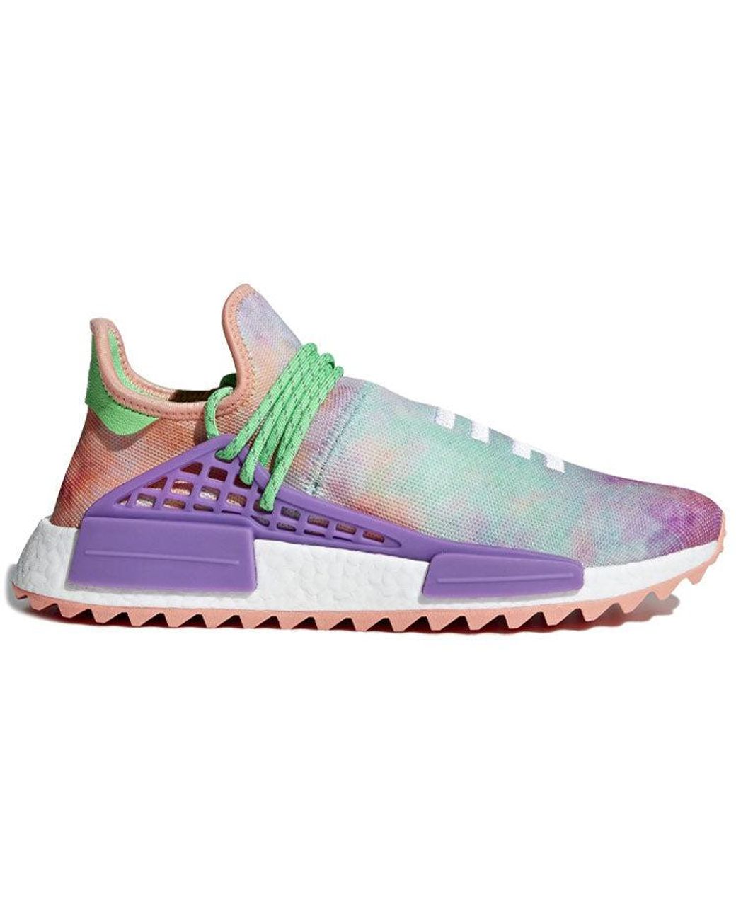 Adidas Purple Pharrell X Nmd Shoes for men
