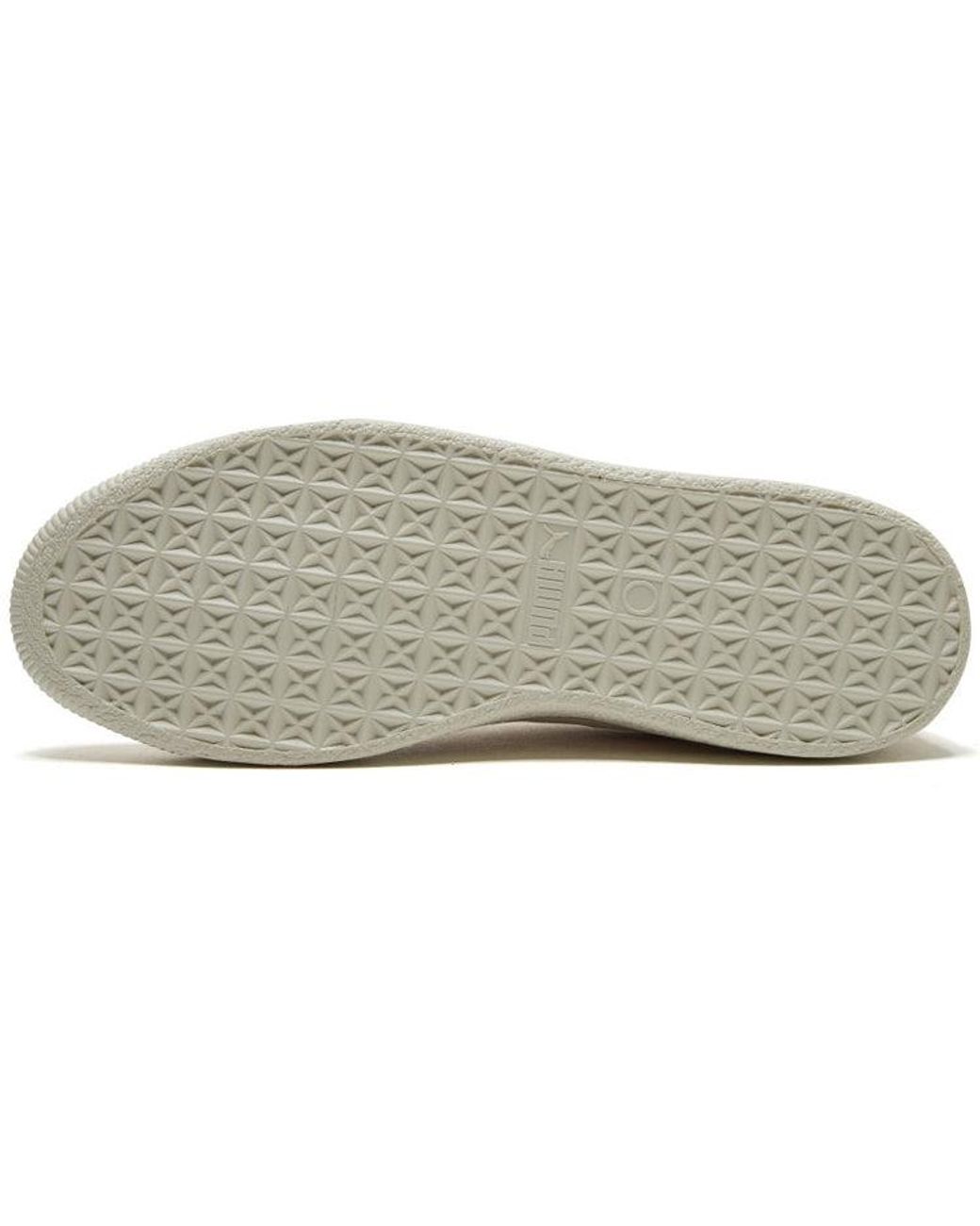 PUMA White Suede Trim Prm Smoke for men