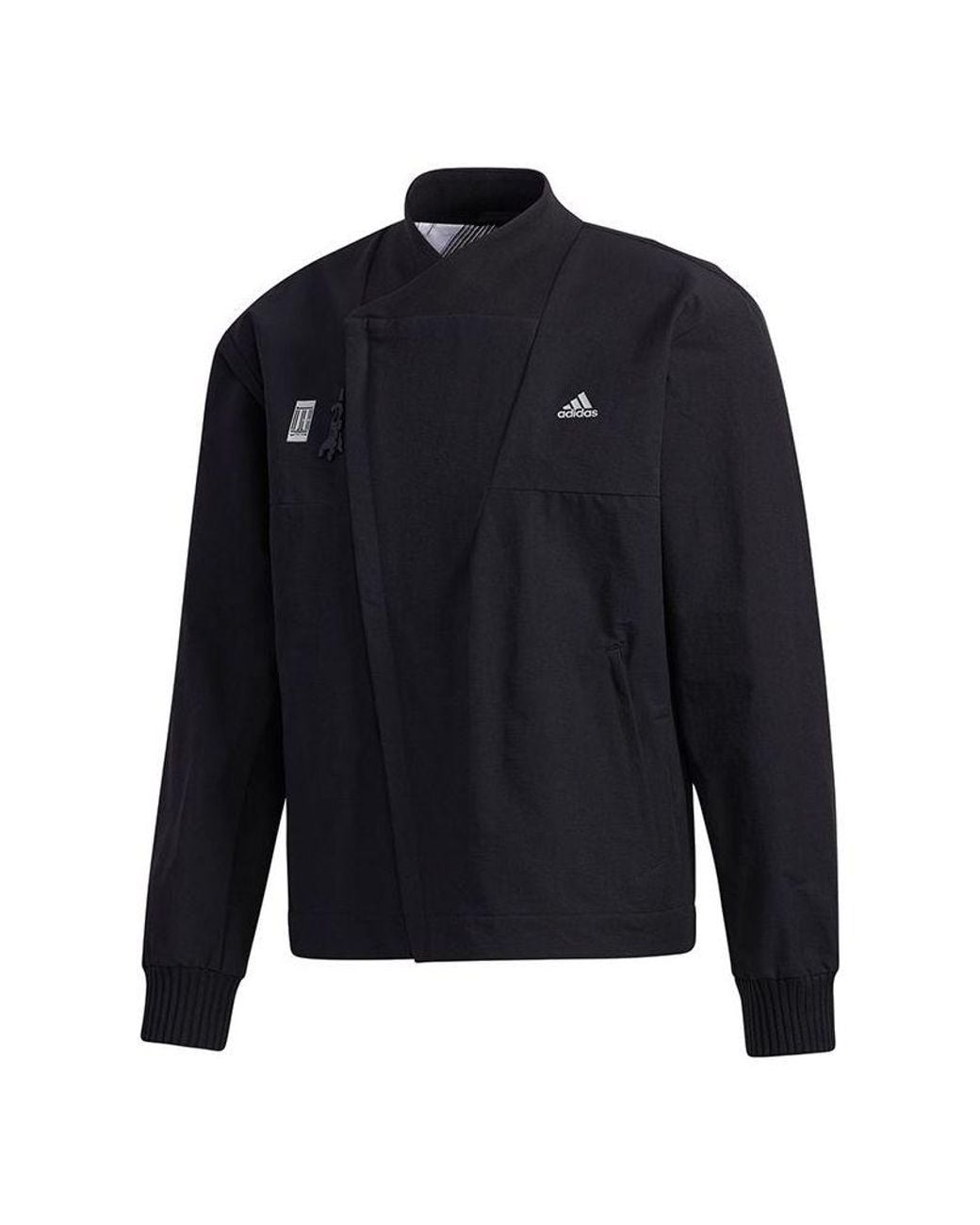 Adidas Blue Wuji Bomber Jacket for men