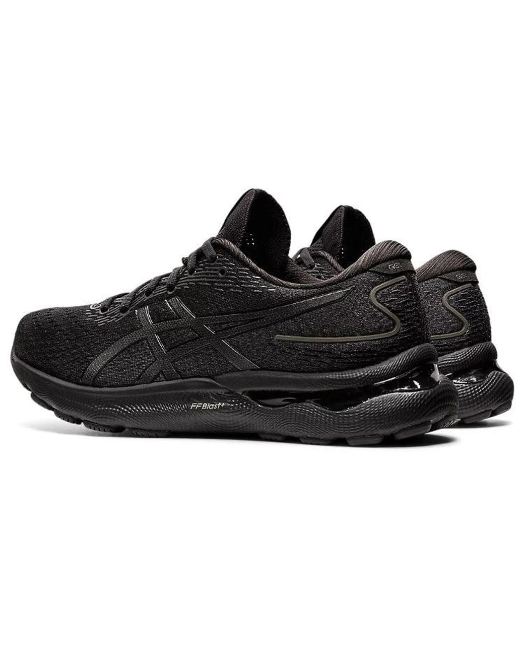 Asics Black Gel-Nimbus 24 4E Extra Wide Reflective' for men