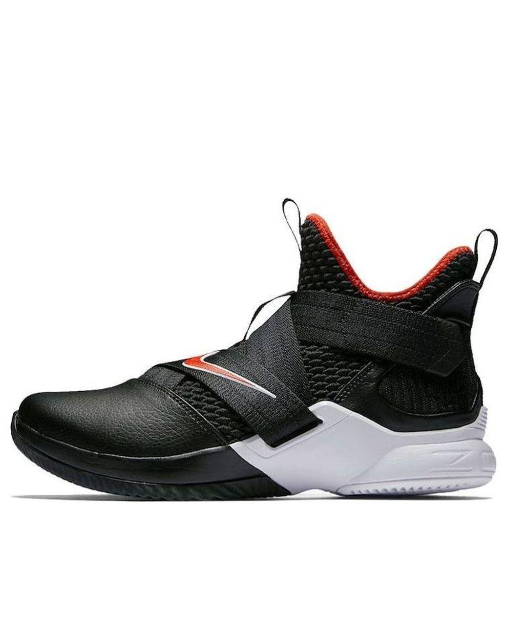 Nike Black Lebron Soldier 12 for men