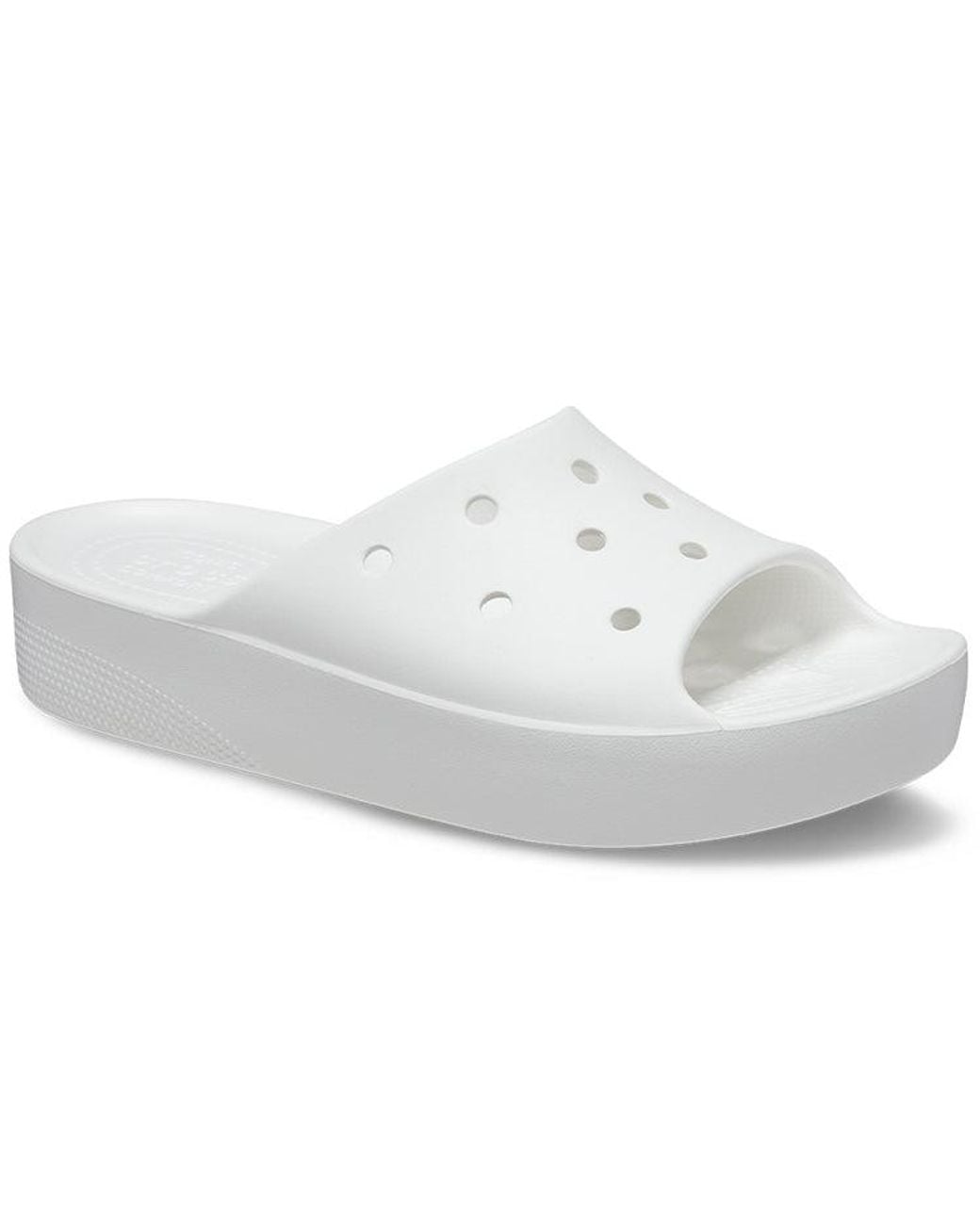 CROCSTM White (Wmns) Classic Platform Sandals