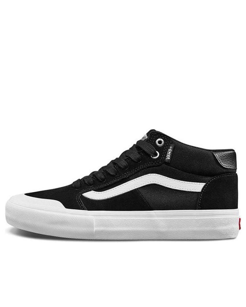 Vans Black Style 112 Mid Pro for men