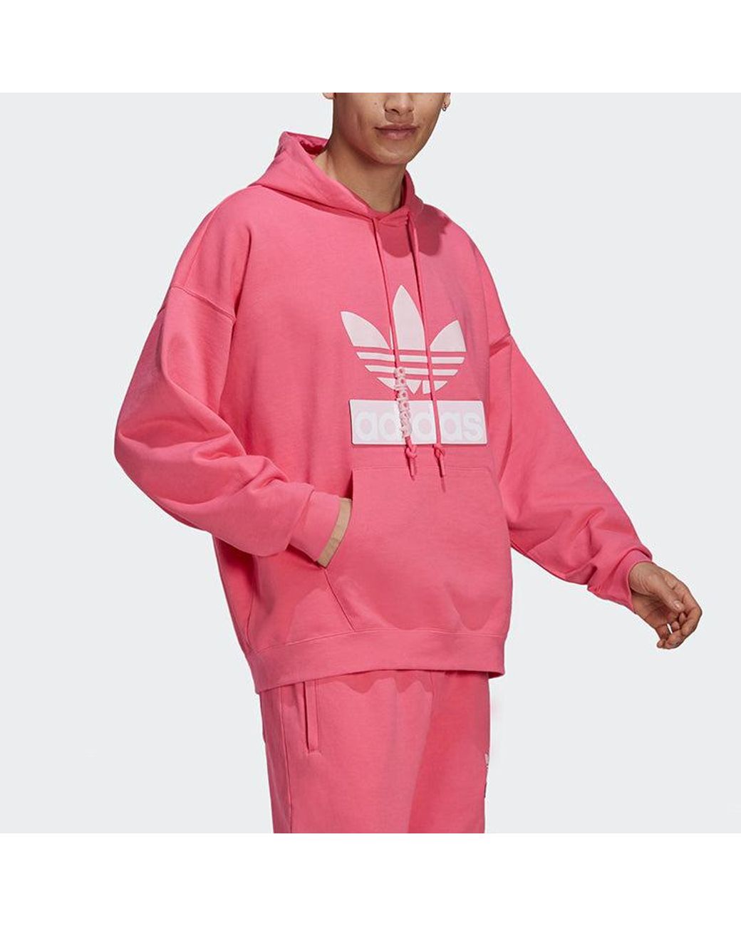 Adidas Pink Originals Big Trfl Logo for men