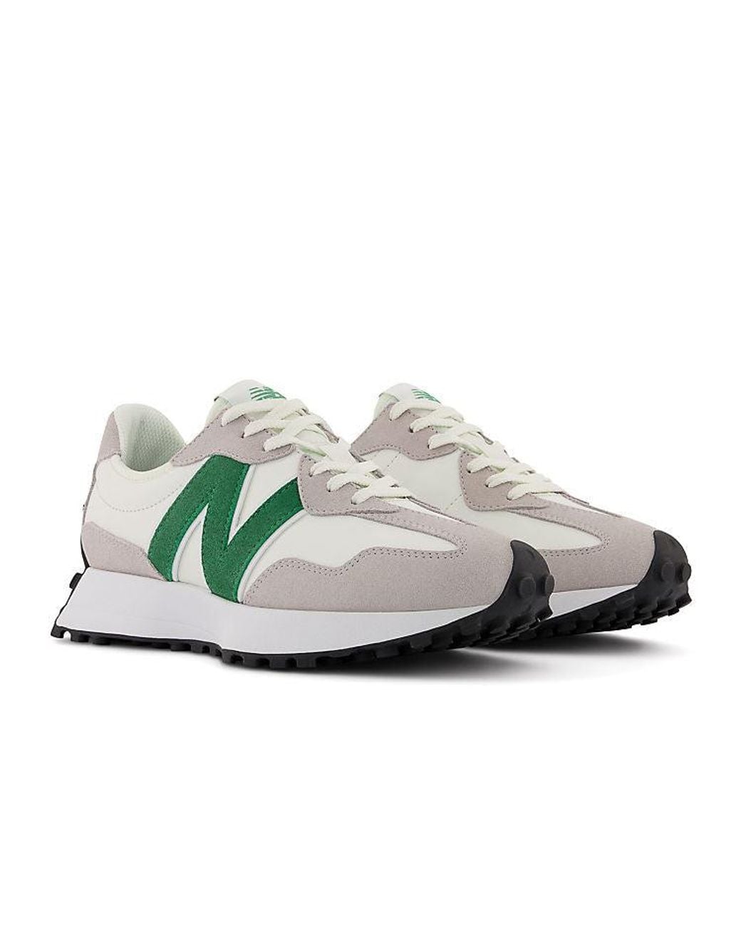 New Balance Green (Wmns) 327 'Rain Cloud Varsity'