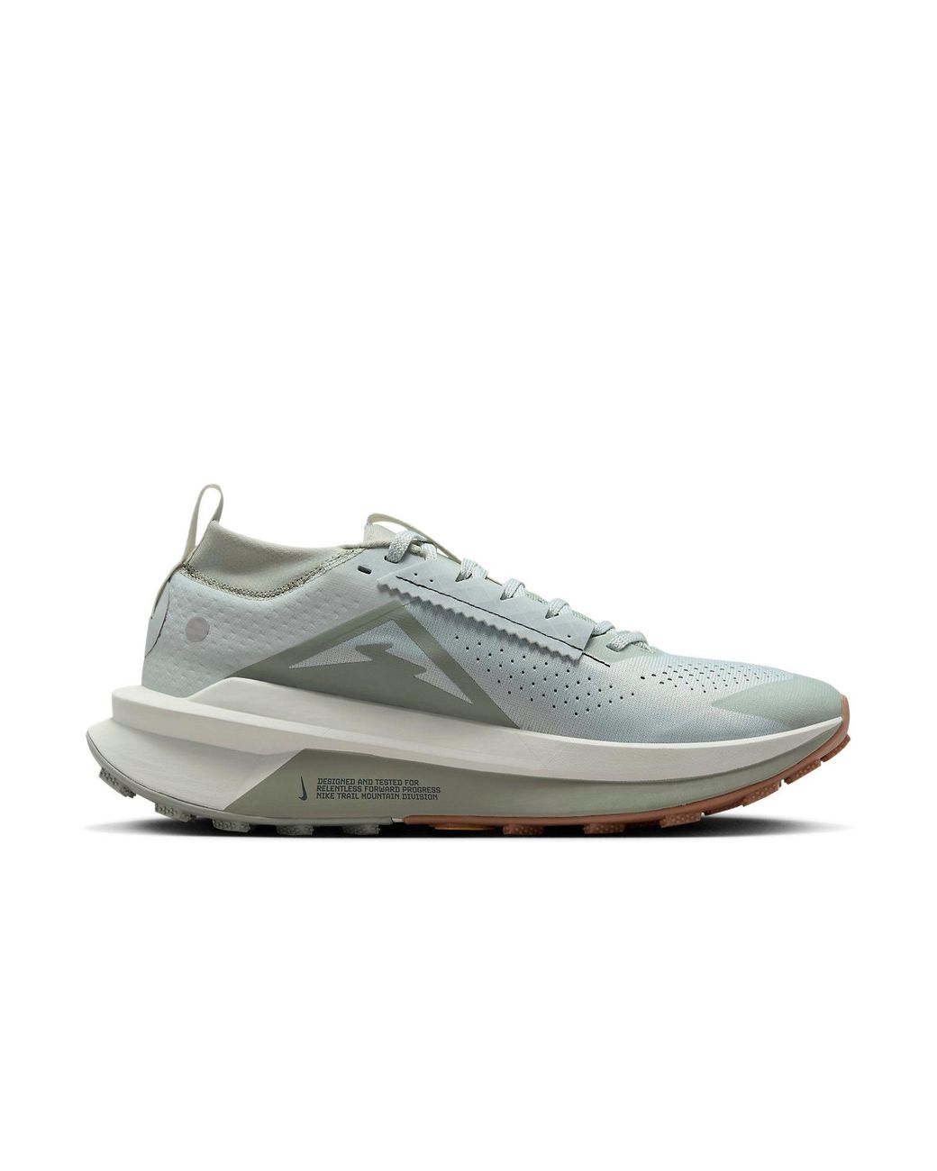 Nike Gray Zoomx Zegama 2 'Light Sea Glass' for men