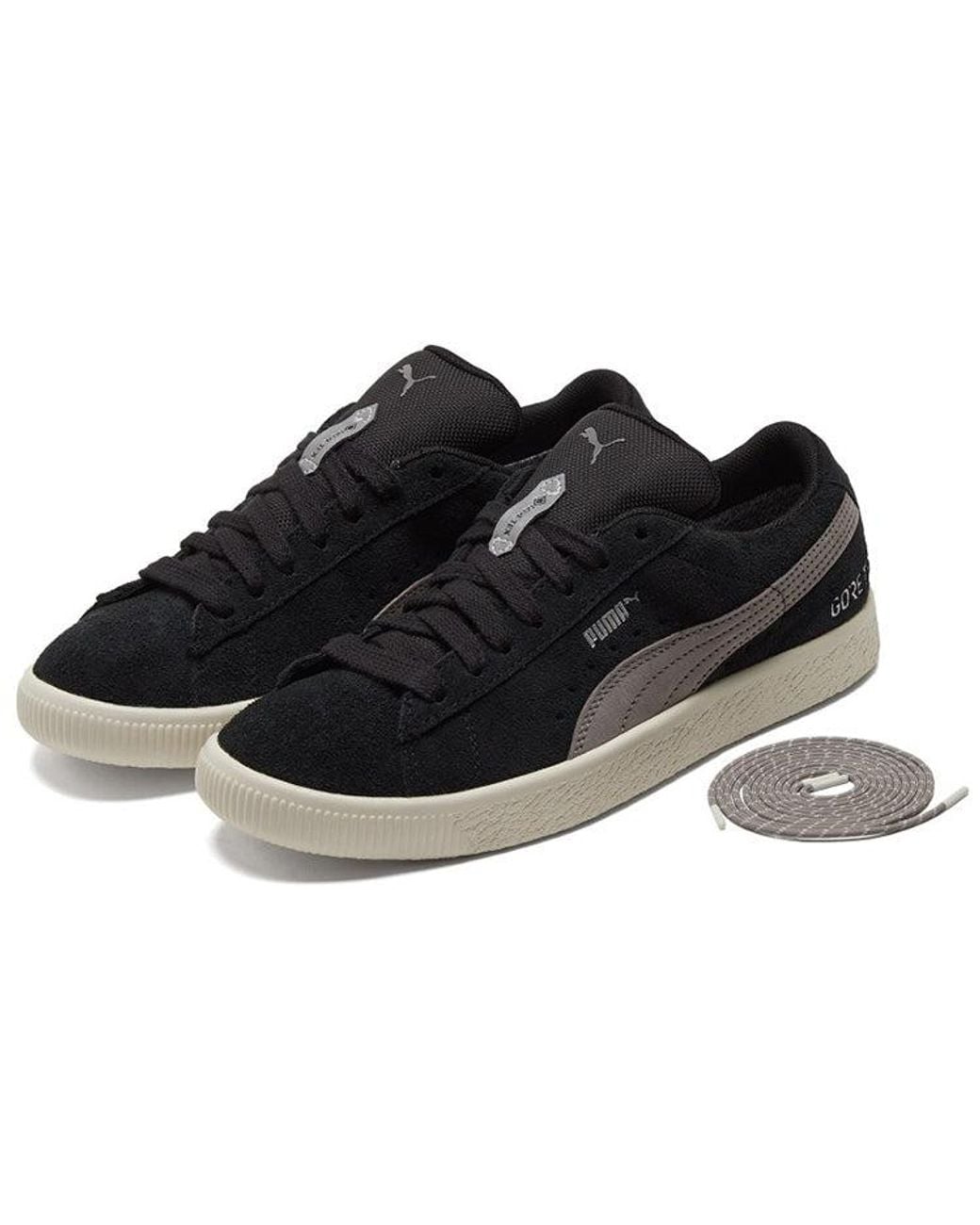 PUMA Black Suede Vtg Gtx Sneakers for men