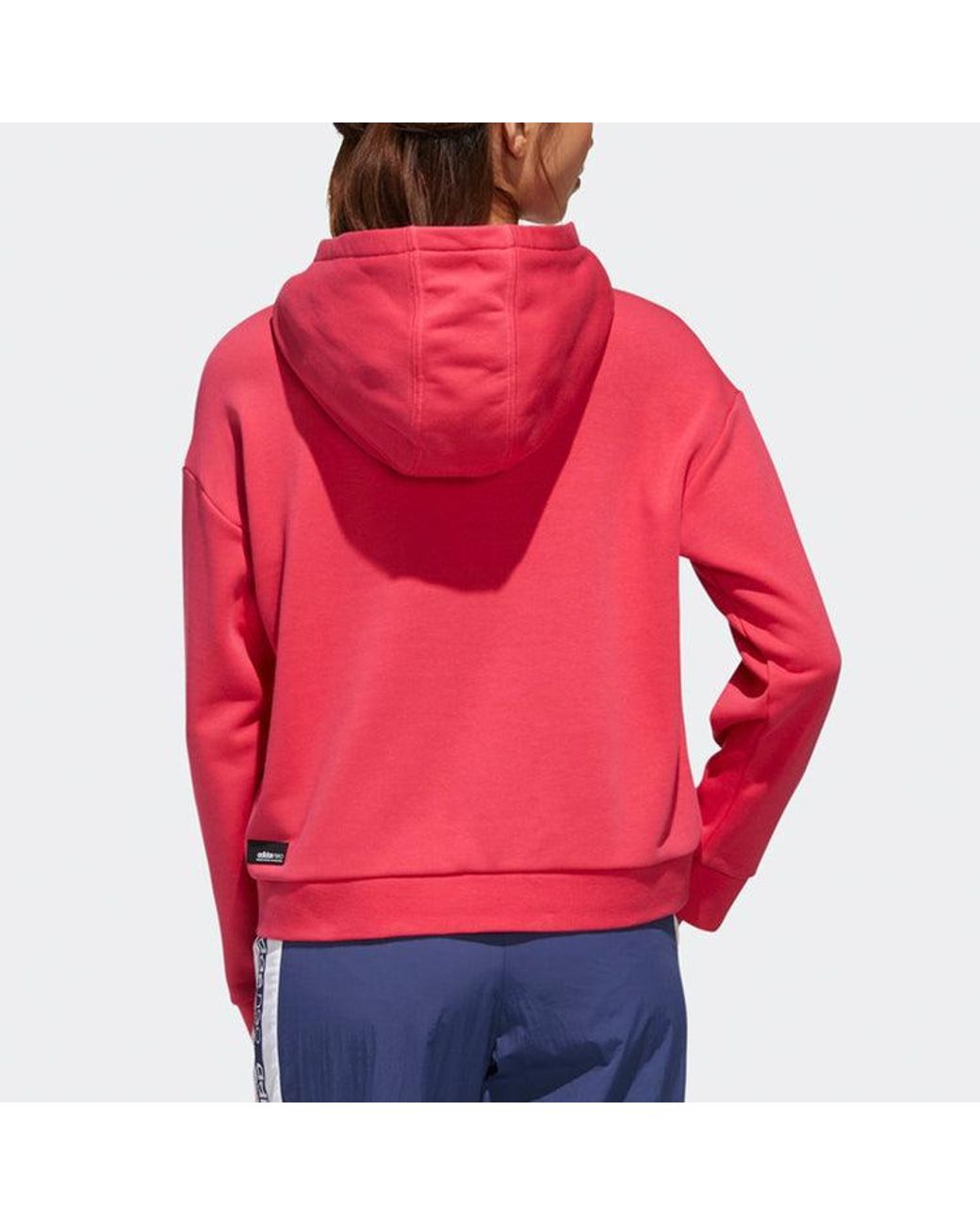 Adidas Red (Wmns) Neo Sports Hoodie
