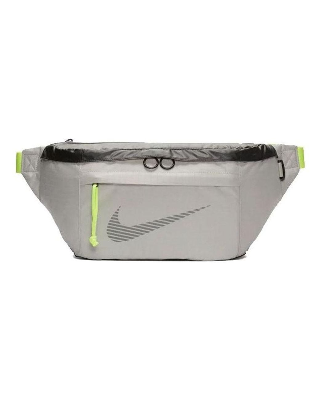 white nike waist bag