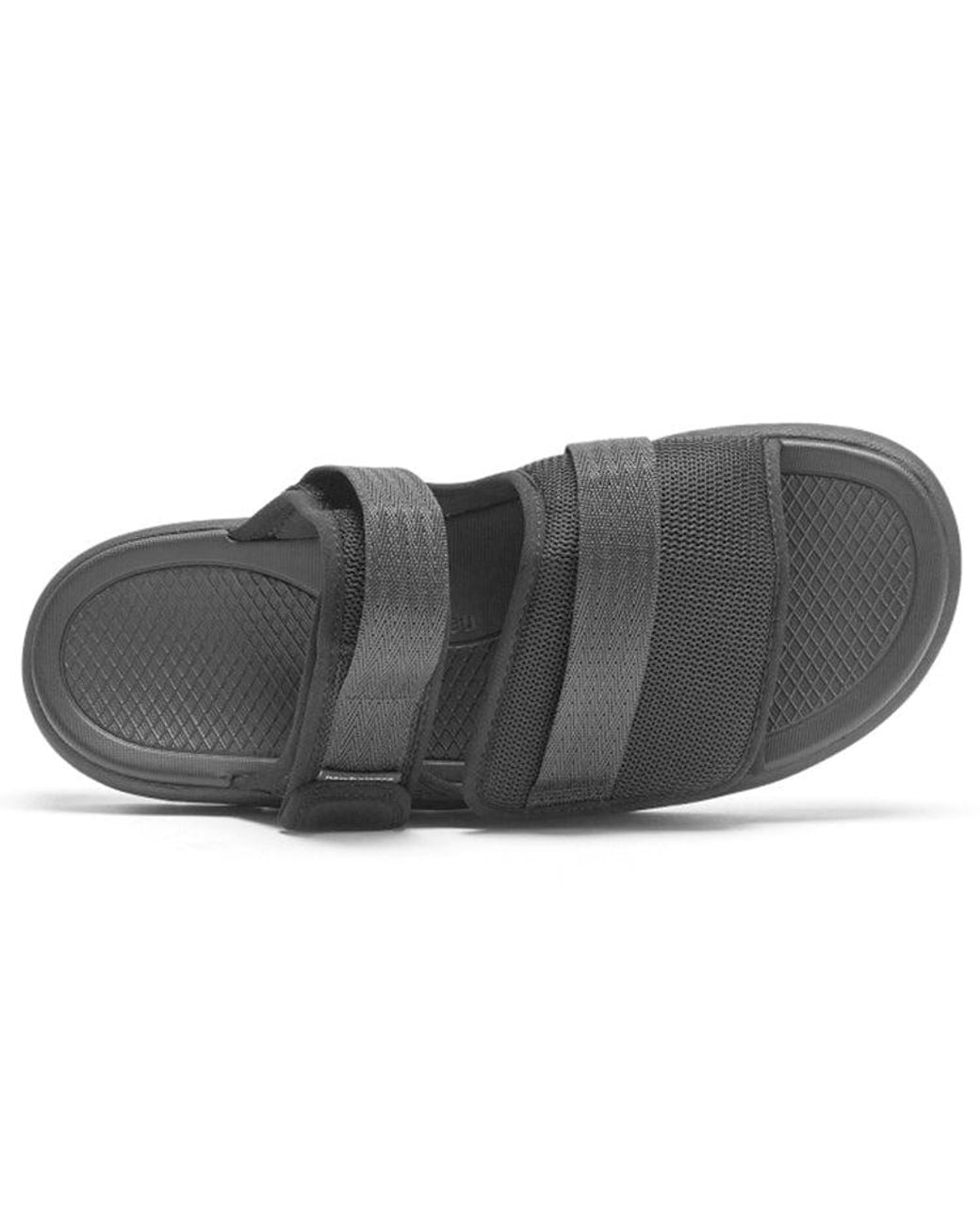 New Balance Black 3201 Series Velcro Fashion Sports Slippers for men