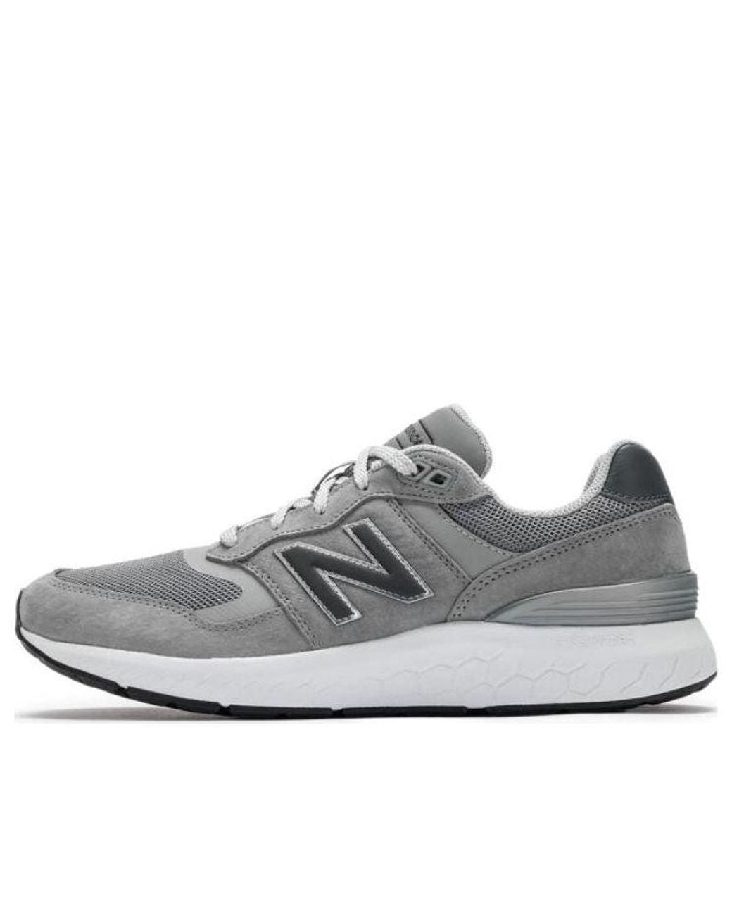 New Balance Gray Walking Fresh Foam 880 V6 Shoes for men