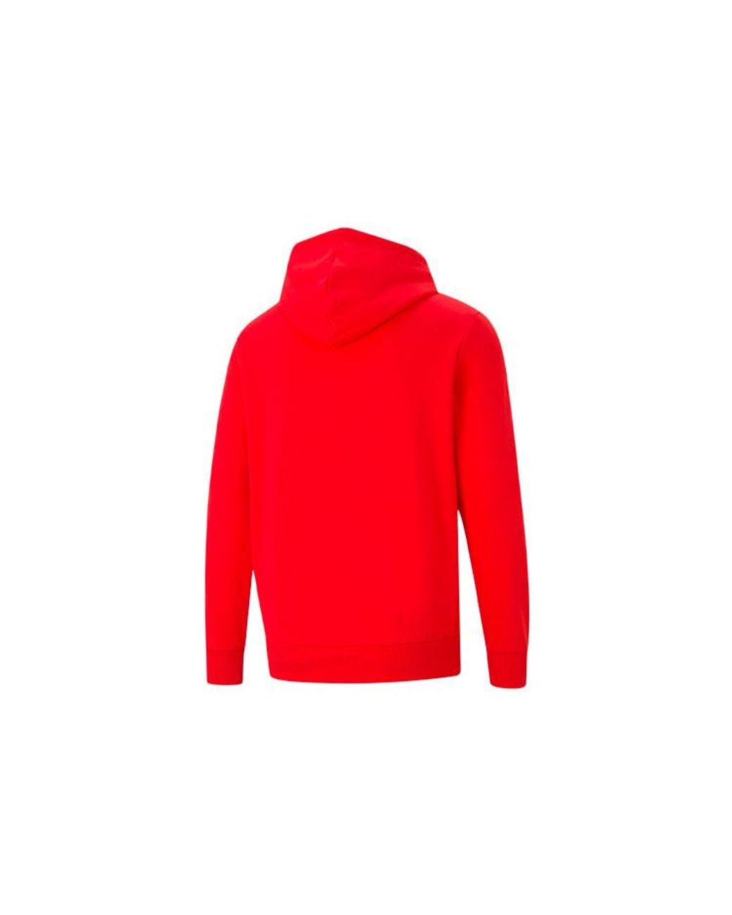 PUMA Red Essentials Fleece Hoodie for men