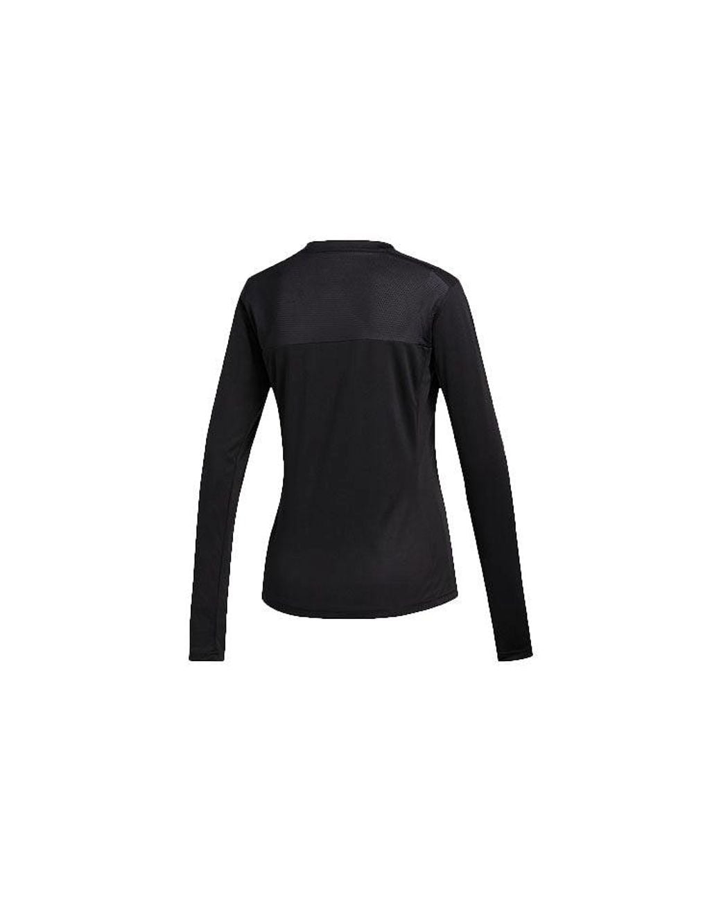 Adidas Black (Wmns) Otr Ls Tee Running Sports Long Sleeves