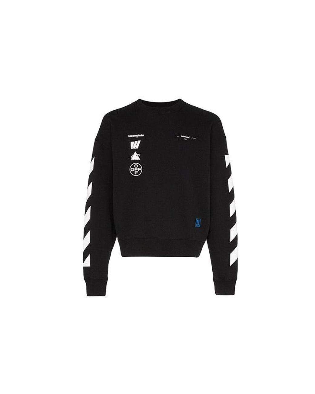 Off-White c/o Virgil Abloh Blue C/O Virgil Abloh Diag Mariana De Silva Over Sweatshirt for men