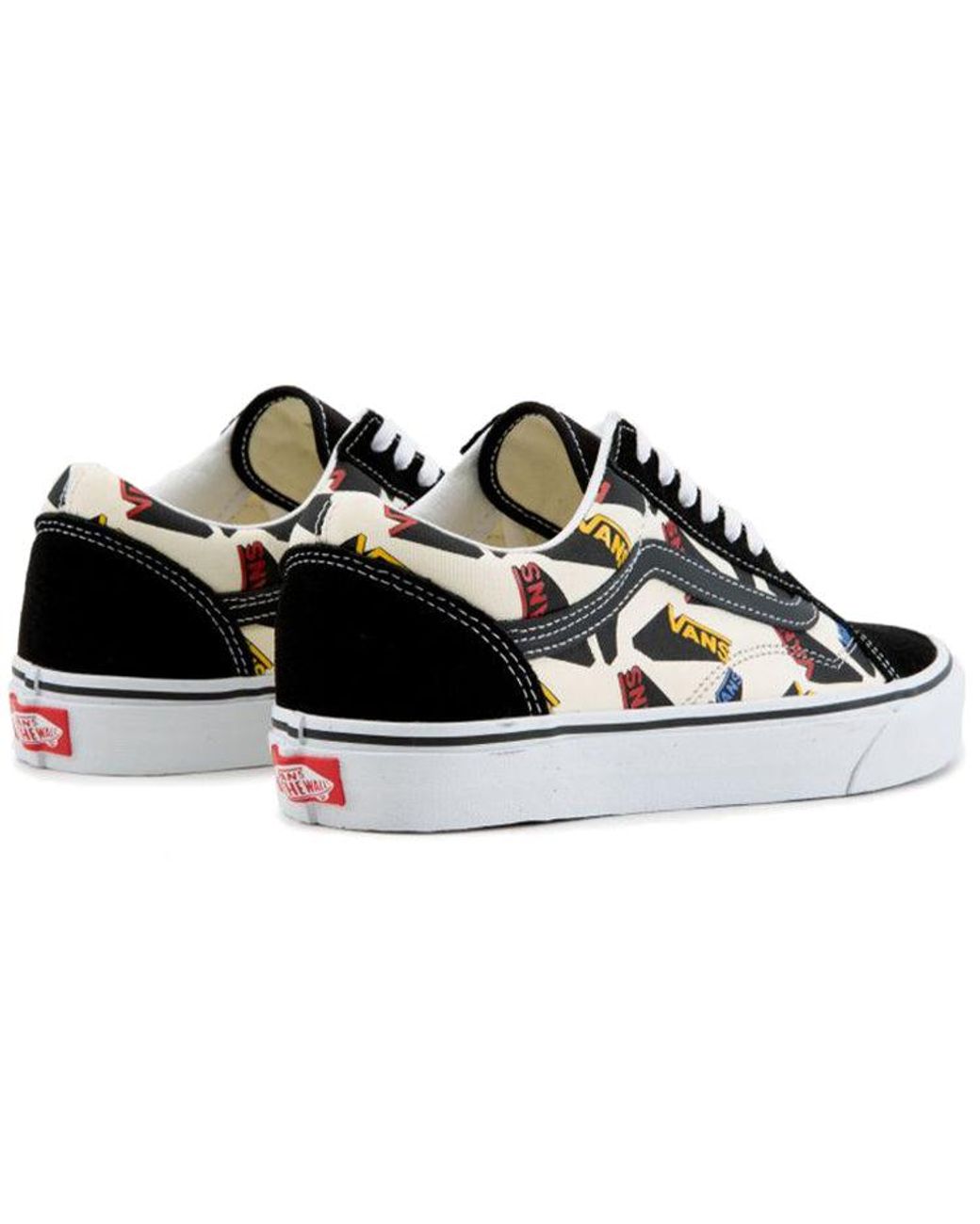 Vans Black Old Skool (Pop Logo) for men