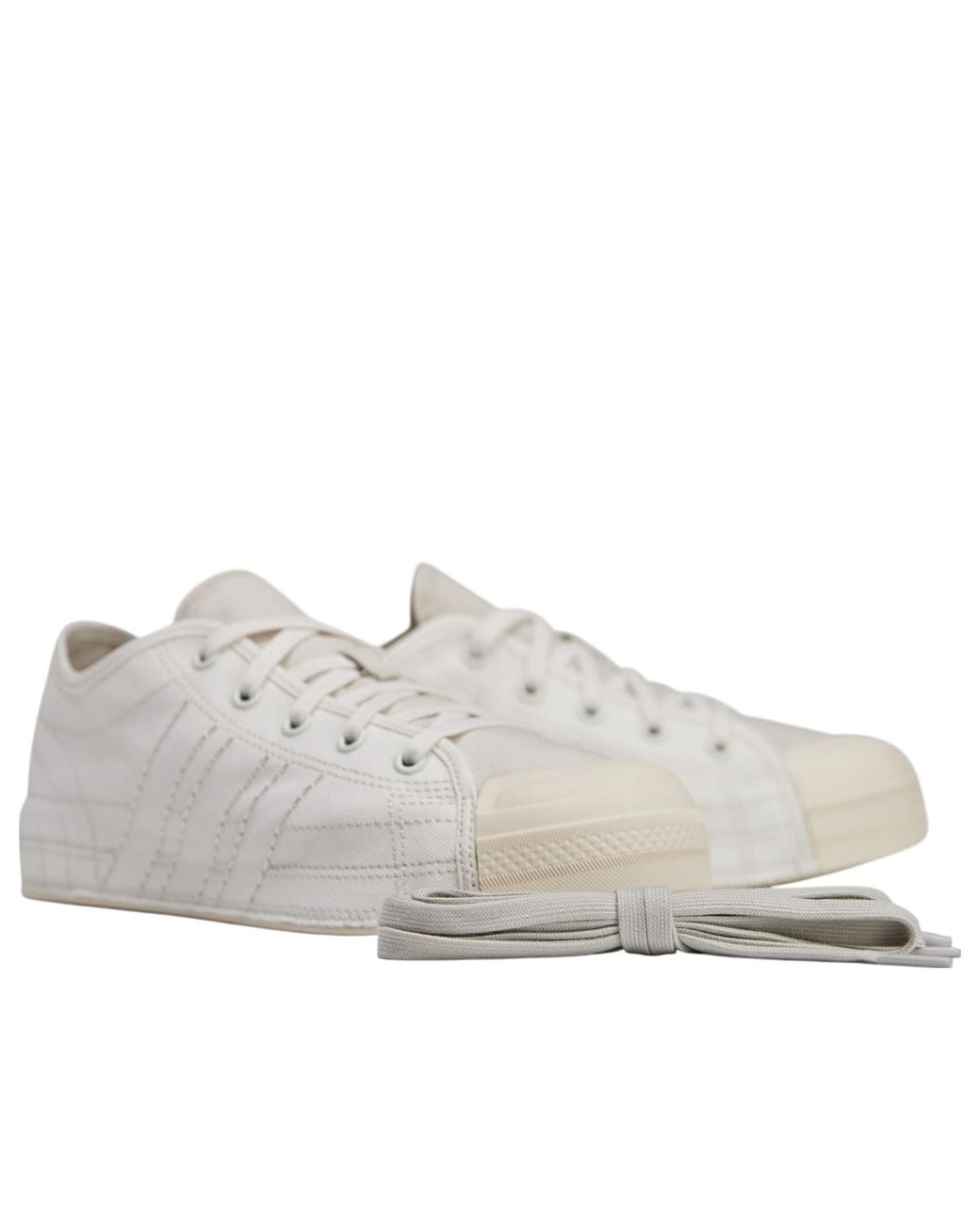 Adidas White X Y-3 Nizza Low 'Core Talc Wonder' for men