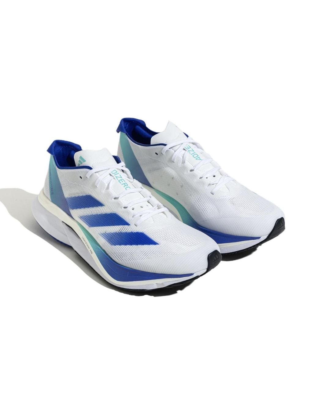 Adidas Blue Adizero Boston 12 Cobalt' for men
