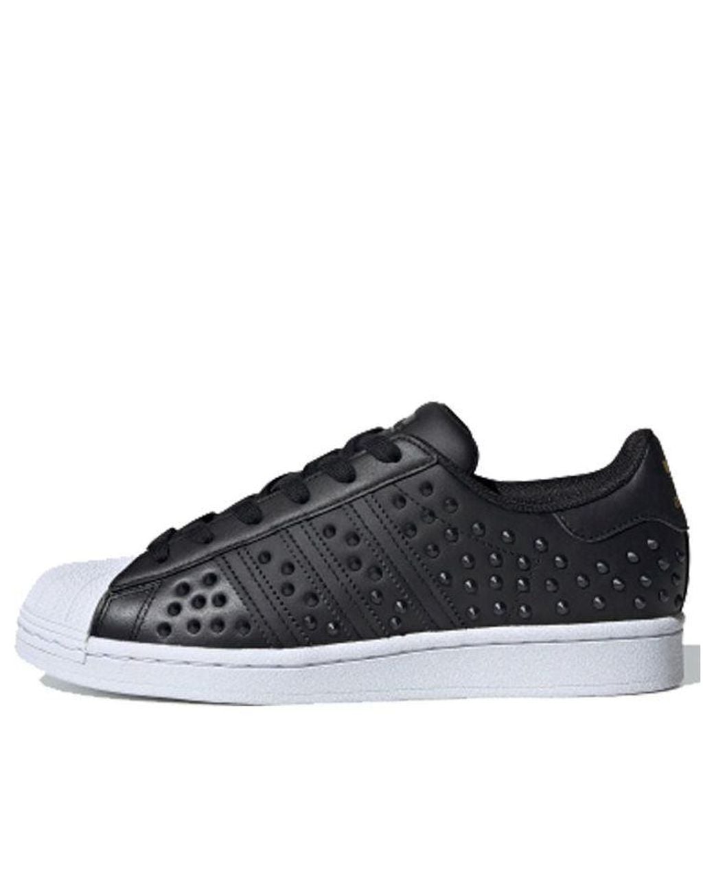 Adidas Black (Wmns) Superstar 'Core Stud'
