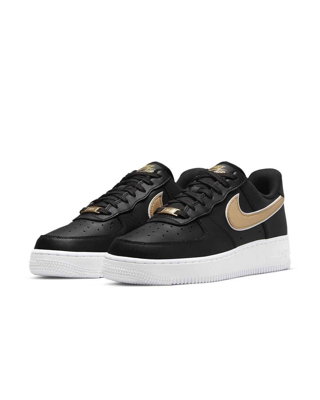 Nike Black (Wmns) Air Force 1 '07 Essential Metallic'