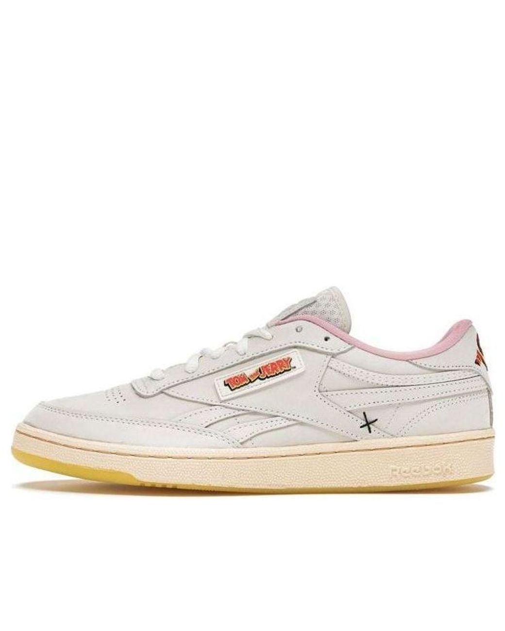 Reebok White X Tom & Jerry Club C 'Tom' for men