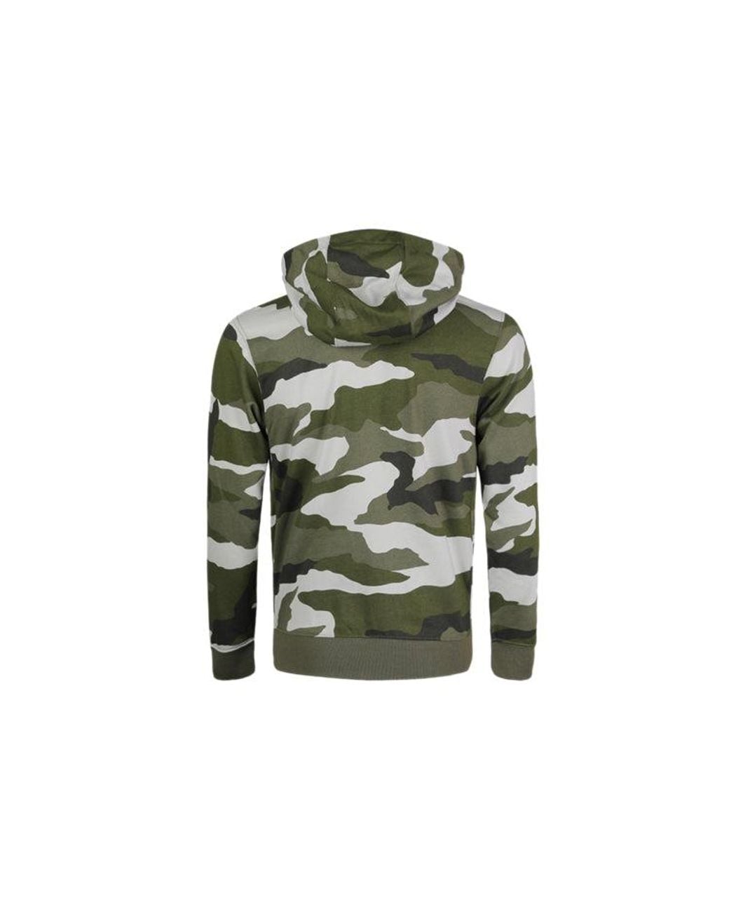 Nike Green Camouflage Street Style Long Sleeves Hoodies for men