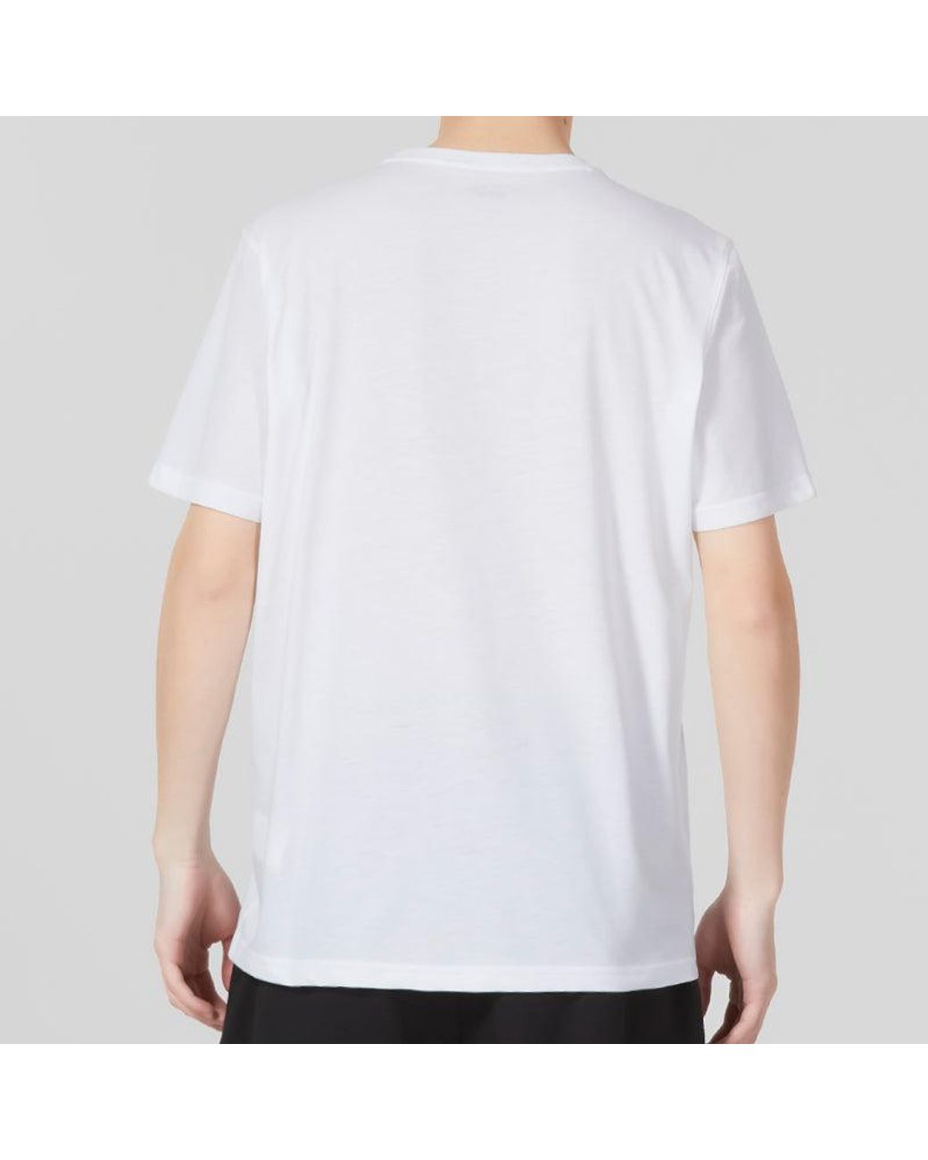 PUMA White Performance Training Graphic Tee for men