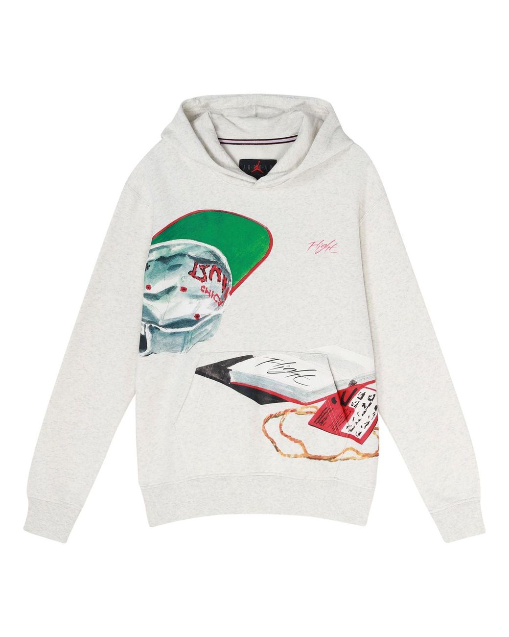 Nike White Artist Series Hoodies for men