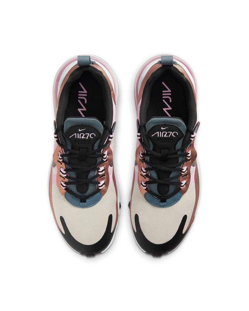 Nike Purple (Wmns) Air Max 270 React 'Metallic Bronze'