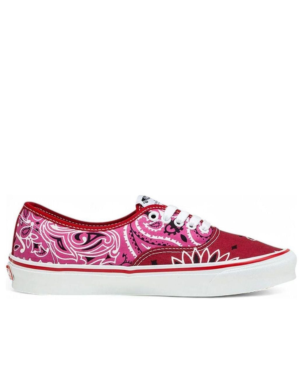 Vans Og Authentic Lx X Bedwin & The Heartbreakers in Red for Men