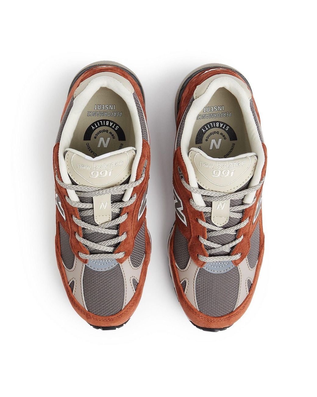 New Balance Brown (Wmns) 991V1 Underglazed Made