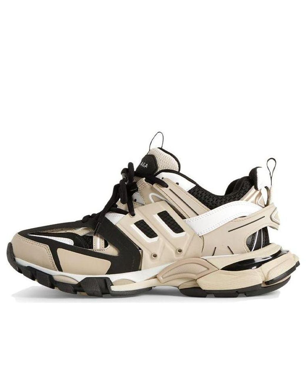 Balenciaga Black Track Sneakers And Mesh And Nylon' for men