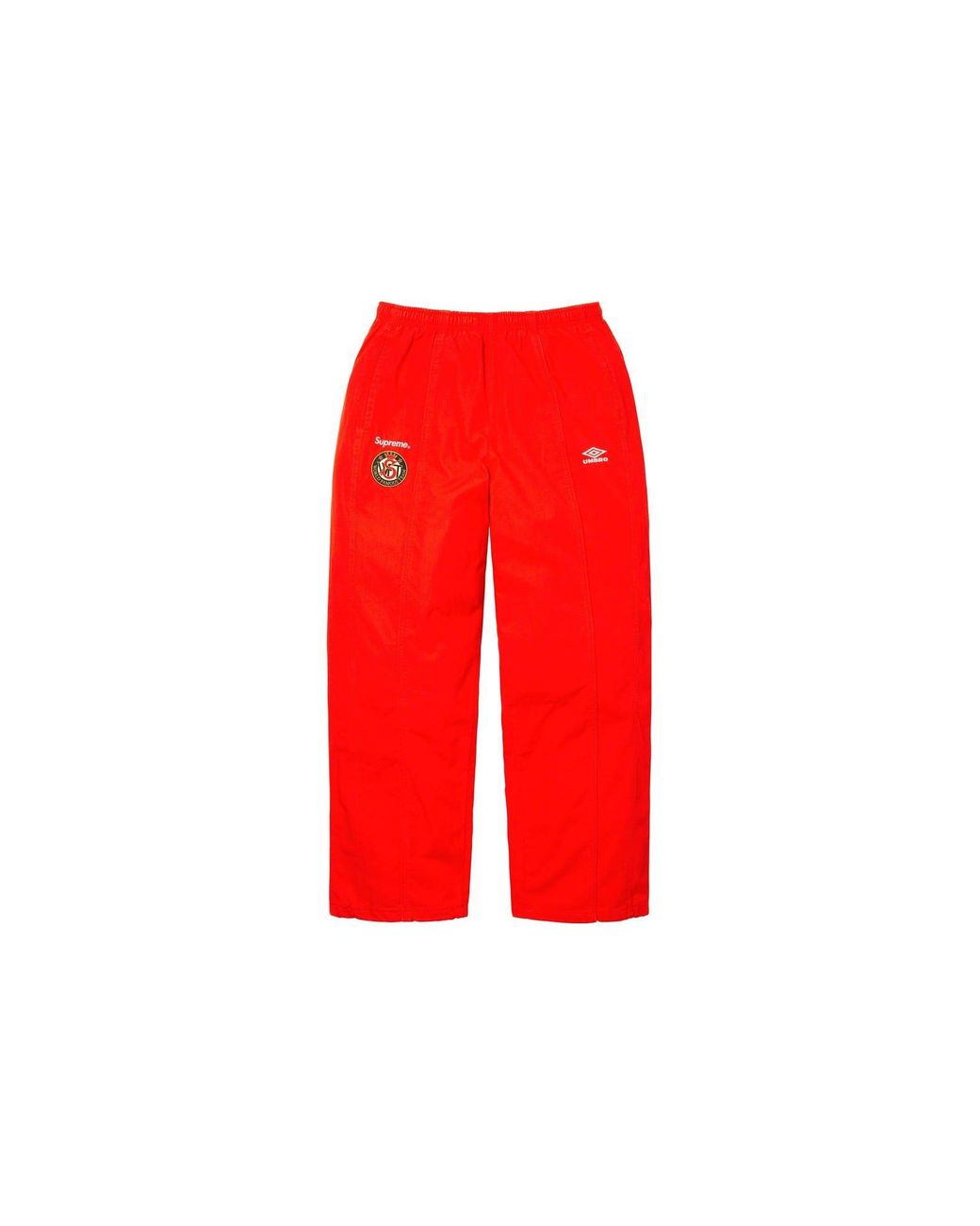Supreme Red X Umbro Casual Sweatpants for men