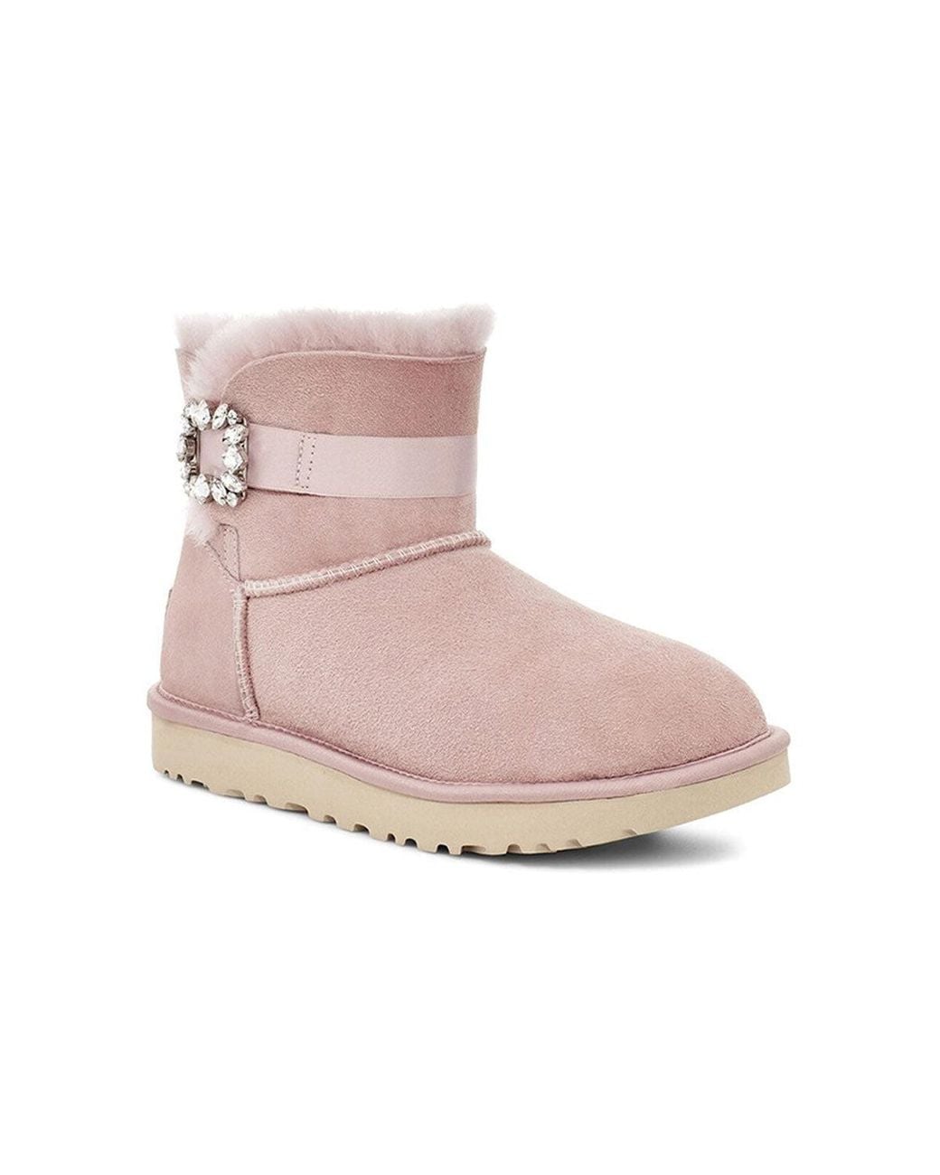 Ugg Pink (Wmns) Karlie Brooch 'Pale'