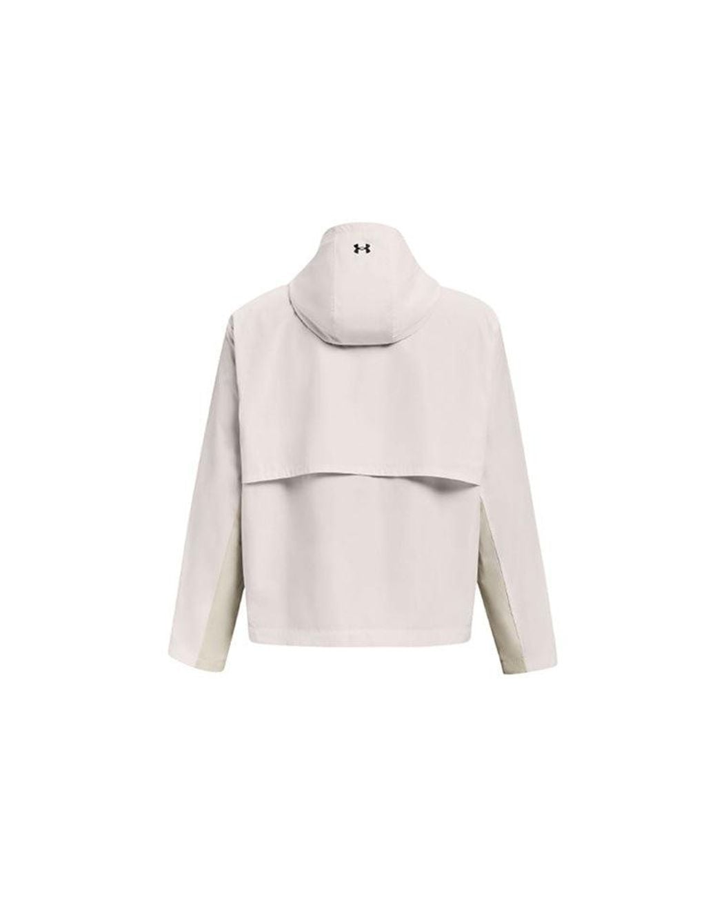 Under Armour White (Wmns) Project Rock Woven Hooded Jacket