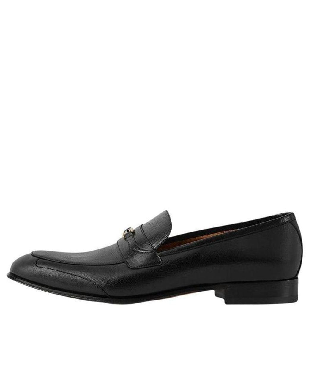 Gucci Black Loafer With Interlocking G for men