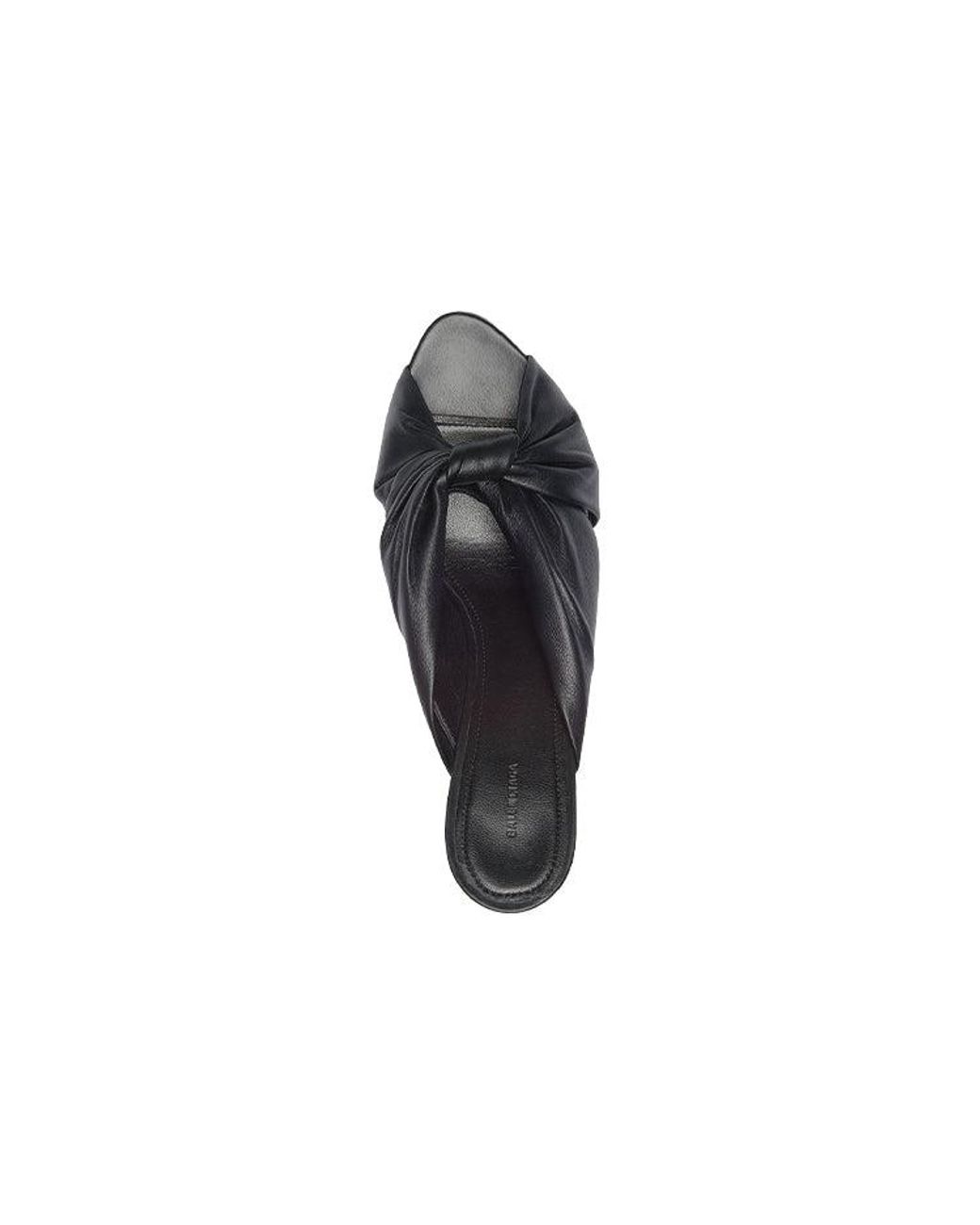 Balenciaga Black (Wmns) Small High Heels Slippers