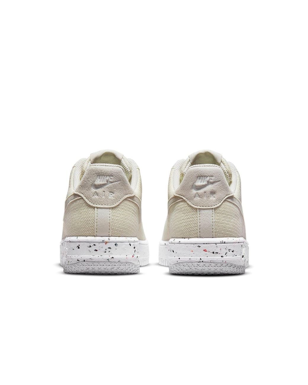 Nike White Air Force 1 Crater Flyknit