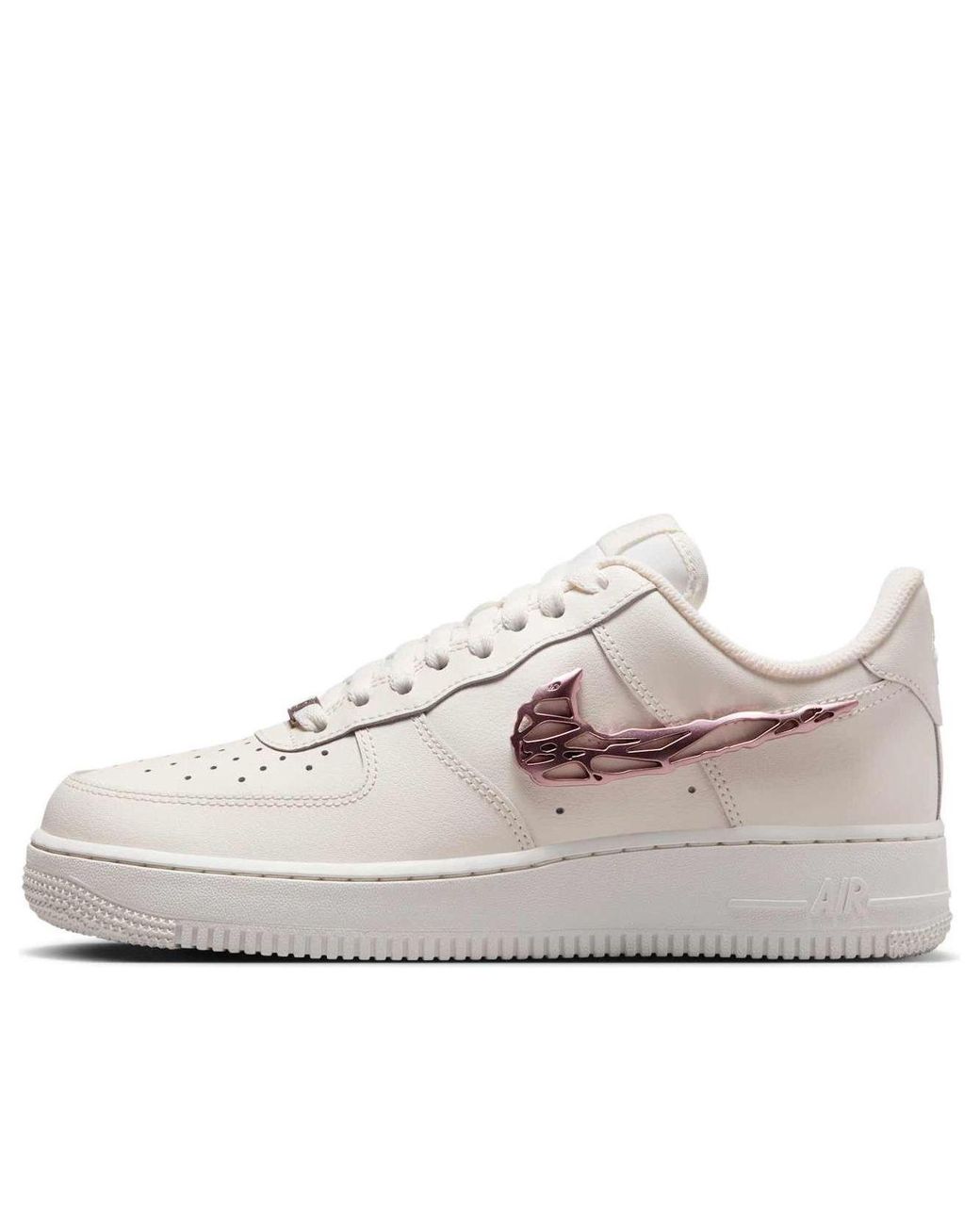 air force ones metallic